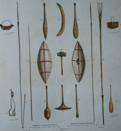 Weapons from early days of the Sydney colony 